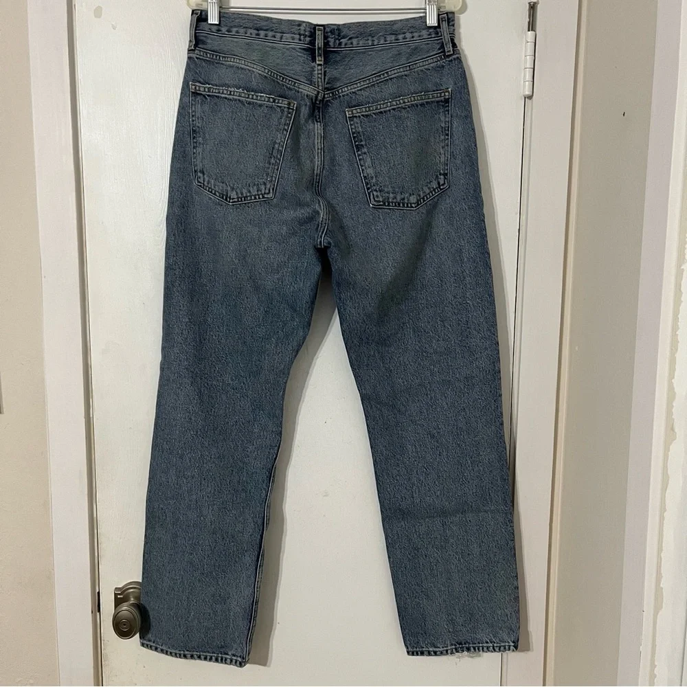 AGOLDE 90's Pinch Waist High Rise Straight in Backdrop Size 31